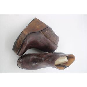 Bed Stu Brown Ankle Boots